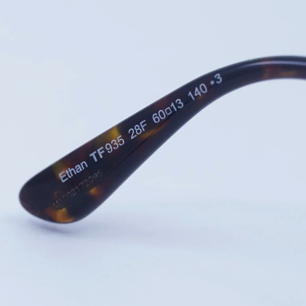 Tom Ford Ethan FT0935 28F Sunglasses Gold Aviator Frame, Brown Lenses